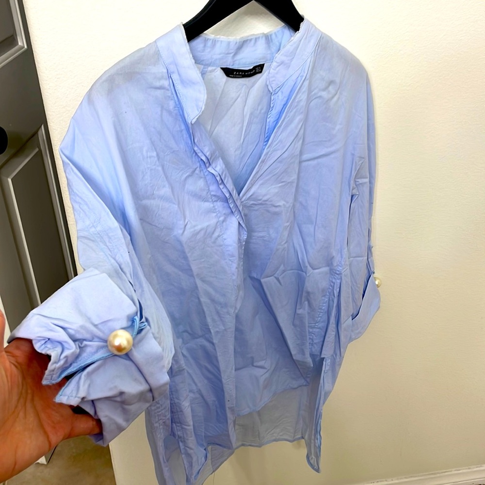 button down shirt Zara worn once very good condition